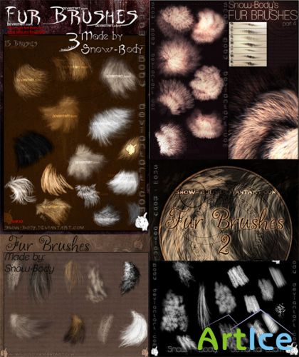 Fur Photoshop Brushes