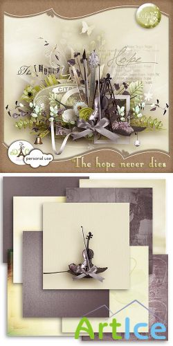 Scrap Set - The Hope Never Dies PNG and JPG Files