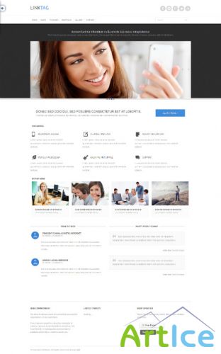 DreamTemplate - linktag - Responsive Website Template