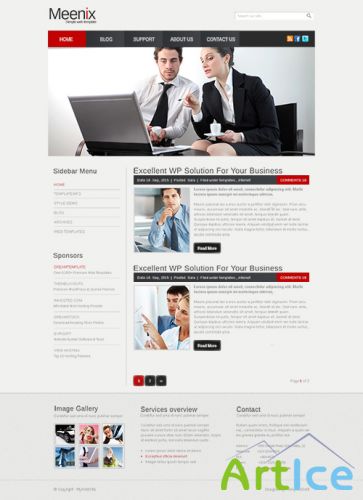 DreamTemplate - Meenix - Website Template