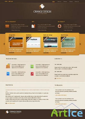 DreamTemplate - OrangeDesign - HTML Template