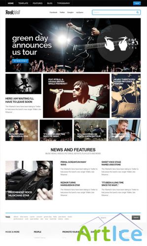 Gavick - GK RockWall v3.8.1 - Template for Joomla 2.5 - 3.x