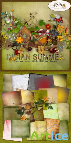 Scrap Set - Indian Summer PNG and JPG Files