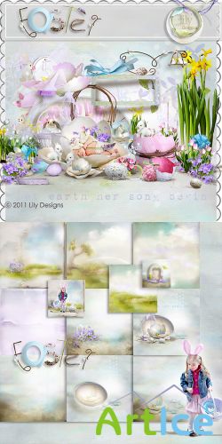 Scrap Set - Easter PNG and JPG Files