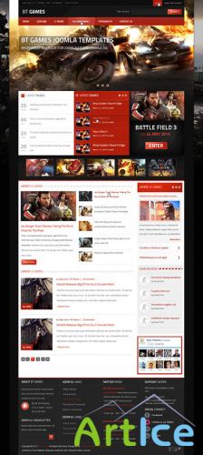 BowThemes - BT Game - Template for Joomla 2.5 - 3.x