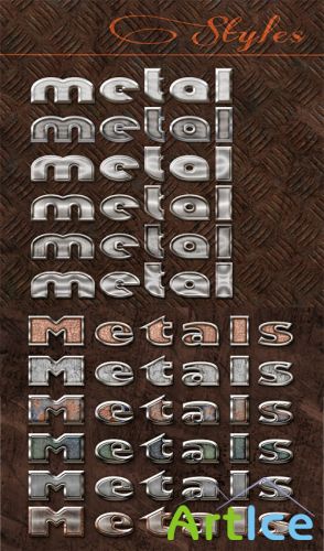 Metals Photoshop Brushes