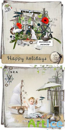 Scrap Set - Happy Holidays