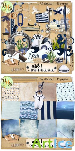 Scrap Set - Ohe Matelot PNG and JPG Files