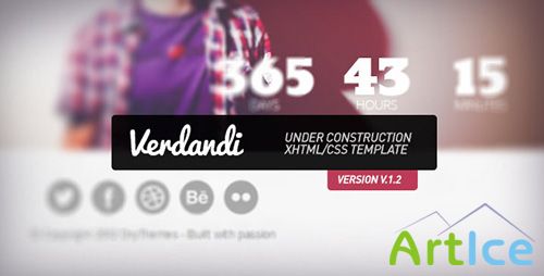 ThemeForest - Verdandi - Under Construction Page - FULL