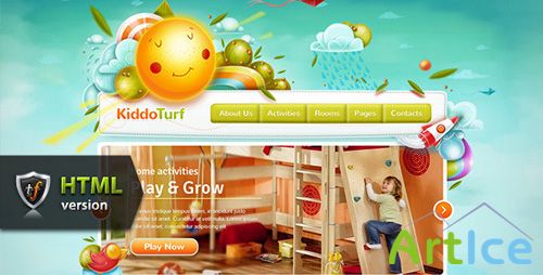 ThemeForest - KiddoTurf - Kids HTML Theme - RIP