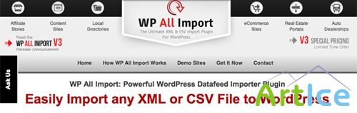 WP All Import v3.1.1