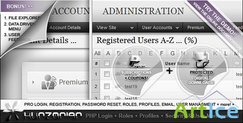 CodeCanyon - PHP Security & User Management (Update 10-02-2012)