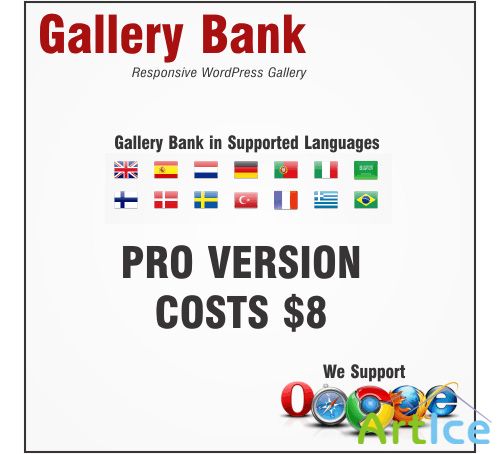 Gallery Bank Pro v1.96 - Plugin for WordPress