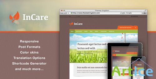 ThemeForest - InCare v1.9 - Responsive Eco/NonProfit WordPress Theme