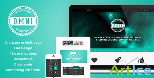 ThemeForest - Omni - Responsive One / Multi Page HTML5 Parallax - RIP