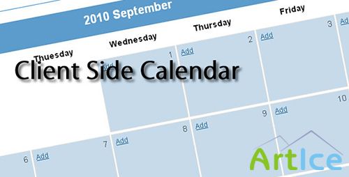 CodeCanyon - Client Side Calendar HTML5