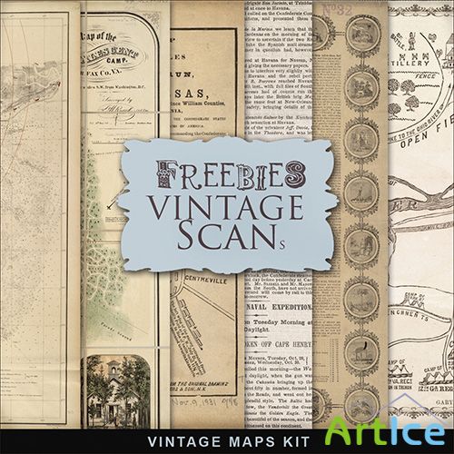 Textures - Vintage Maps 2013