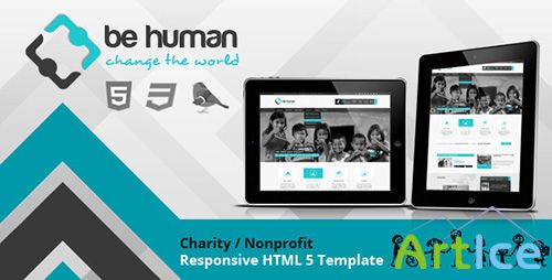 ThemeForest - Be Human - Charity Crowdfunding & Store Theme - RIP