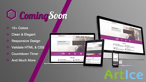 Mojo-Themes - ComingSoon - A Responsive Under Contruction Template - RIP