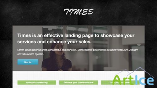 Mojo-Themes - Times Landing Page - RIP