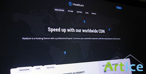 ThemeForest - Hostium - Responsive Hosting Theme - RIP