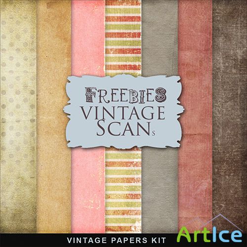 Textures - Old Vintage Backgrounds #142