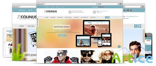 ZooTemplate - ZT Colinus - Responsive Virtuemart Ecommerce Joomla 2.5 Template