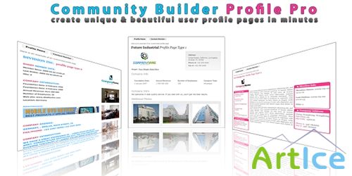 JoomDuck - Community Builder Profile Pro v1.2 for Joomla 2.5