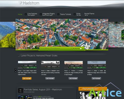 RocketTheme - RT Maelstrom v1.2 - Template for WordPress 3.x