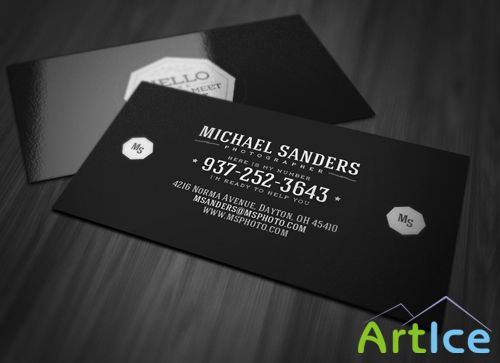 Clean Minimal Business Card