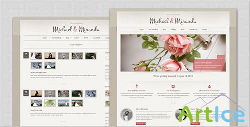 ThemeForest - Wedding - Classic and Elegant HTML Template - RIP