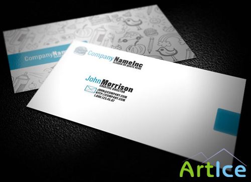 Creative Business Card PSD Template