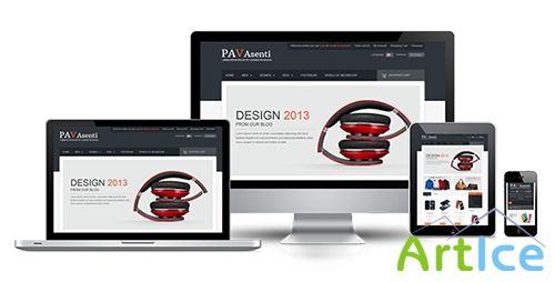 ThemeForest - Pav Asenti Responsive Theme - FULL