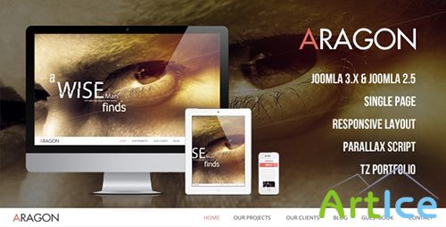 TemPlaza - Aragon v1.0 - Premium Template For Joomla 2.5 & 3.x