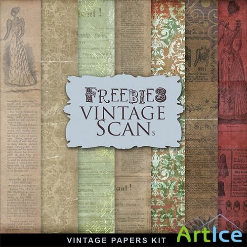 Textures - Old Vintage Backgrounds #143