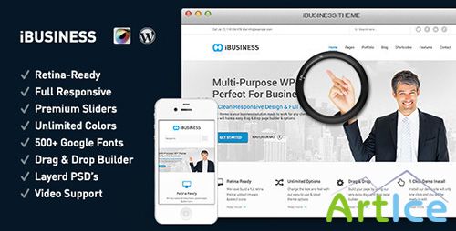 ThemeForest - iBUSINESS v1.3 - Retina Responsive Multi-Purpose Theme