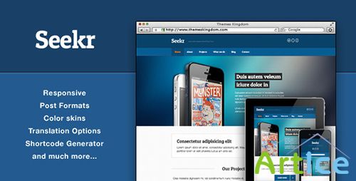 ThemeForest - Seekr v1.7 - Responsive WordPress Theme