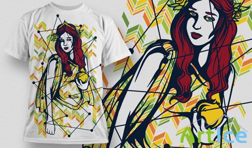 T-Shirt Vector Design 636