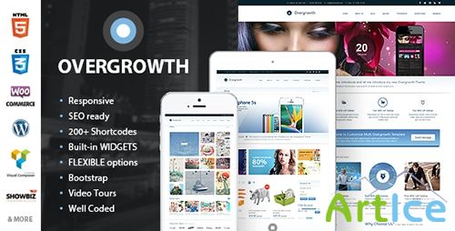 ThemeForest - Overgrowth v1.0.9 - Retina Responsive Multi-Purpose Theme