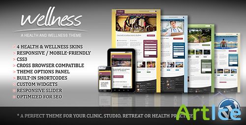 ThemeForest - Wellness v1.50 - A Health & Wellness WordPress Theme