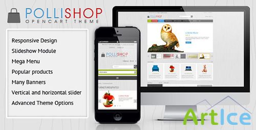 ThemeForest - Pollishop - OpenCart Theme