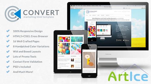 Mojo-Themes - Convert - Responsive Marketing HTML Template - RIP