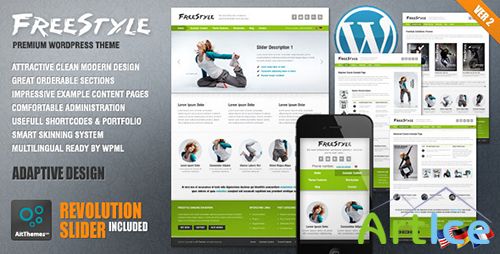 ThemeForest - Freestyle v1.3 - Responsive Wordpress Theme - FULL