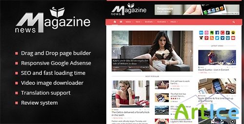 ThemeForest - Magazinly v1.5 - Theme For WordPress