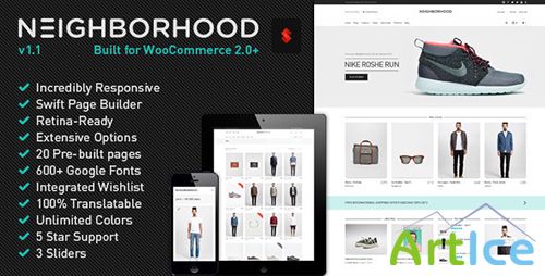 ThemeForest - Neighborhood v1.1 - Responsive Multi-Purpose Shop Theme