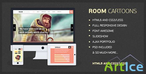 ThemeForest - Room Cartoons - RIP