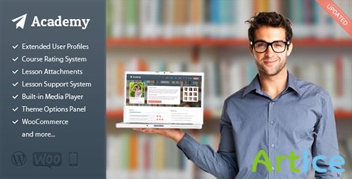 ThemeForest - Academy v1.10 - Learning Management Theme