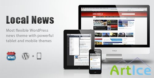 ThemeForest - Local News v1.2 - WP News Theme with Mobile Version