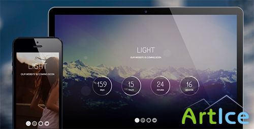 ThemeForest - Light - Coming Soon Page - RIP