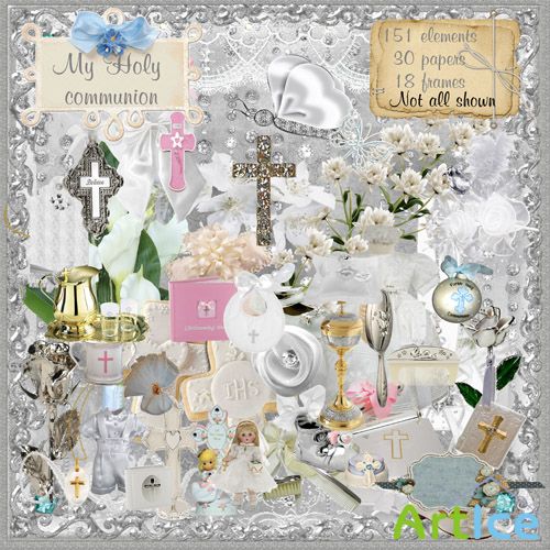 Scrap Set - My Holy Communion